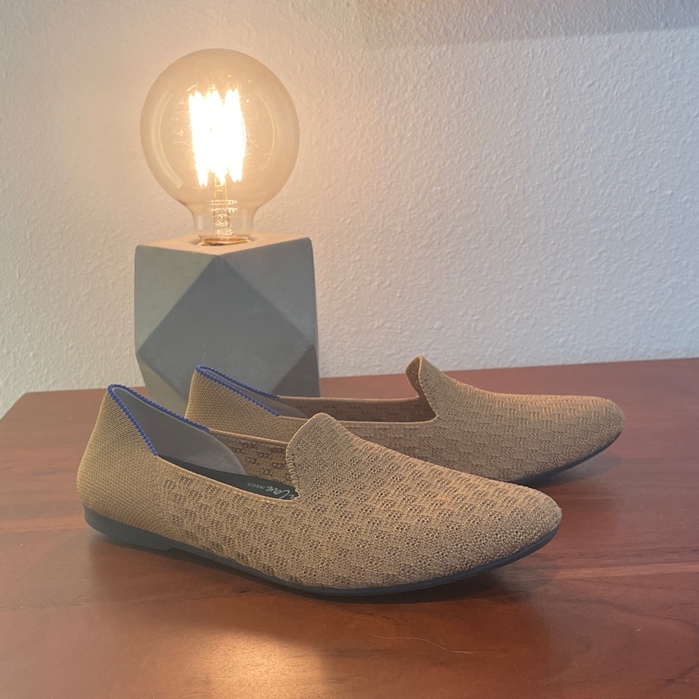Rothy's Tan Knit Slip-On Loafers for Men